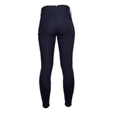 HKM Ladies Silicone Full Seat Riding Breeches -Arezzo- #colour_deep-blue