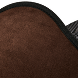 Acavallo Pad SP WFS Suede Hexagonal Gel Front Riser #colour_brown