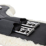 Shires Velociti Lusso Elite Dressage Girth #colour_black