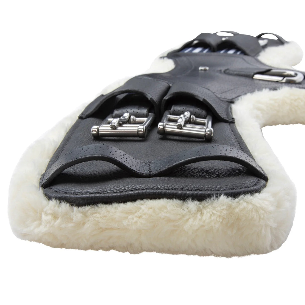 Shires Velociti Lusso Elite Dressage Girth #colour_black