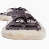 Shires Velociti Lusso Elite Dressage Girth #colour_havana