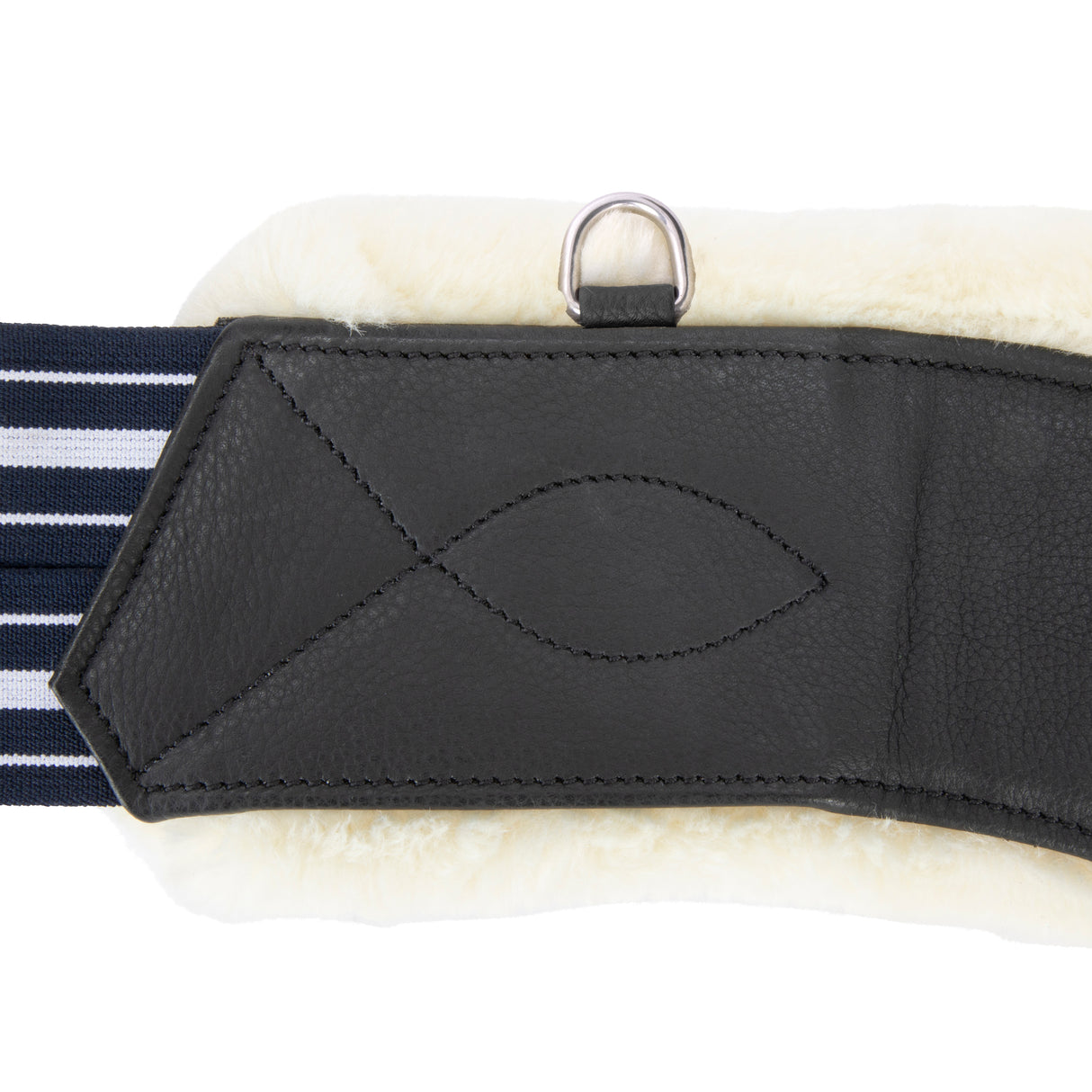 Shires Velociti Lusso Elite Anatomical Girth #colour_black