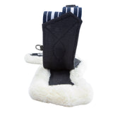 Shires Velociti Lusso Elite Anatomical Girth #colour_black