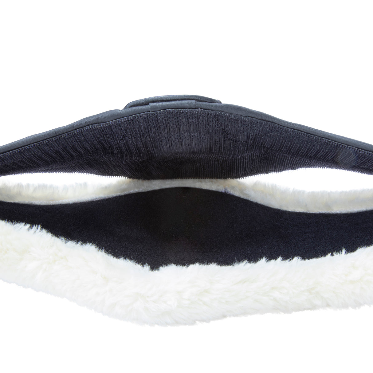 Shires Velociti Lusso Elite Anatomical Girth #colour_black