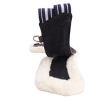 Shires Velociti Lusso Elite Anatomical Girth #colour_havana