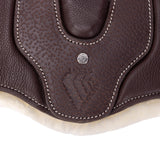 Shires Velociti Lusso Elite Anatomical Girth #colour_havana
