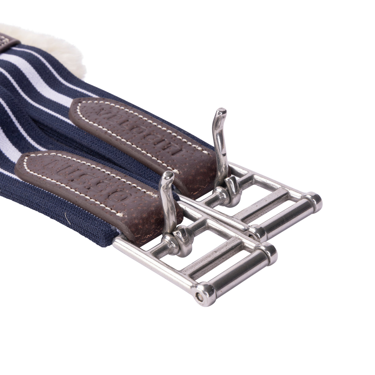 Shires Velociti Lusso Elite Anatomical Girth #colour_havana