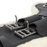 Shires Velociti Lusso Elite Short Stud Girth #colour_black