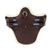 Shires Velociti Lusso Elite Short Stud Girth #colour_havana