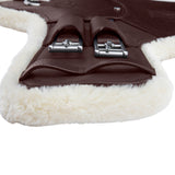 Shires Velociti Lusso Elite Short Stud Girth #colour_havana