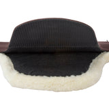 Shires Velociti Lusso Elite Short Stud Girth #colour_havana