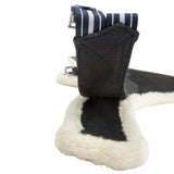 Shires Velociti Lusso Elite Stud Girth #colour_black