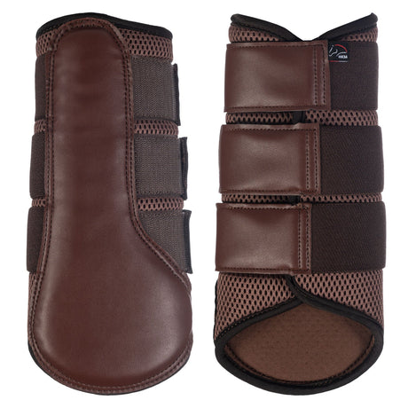 HKM Breath Protection Boots #colour_brandy