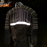 Horseware Ireland Amigo 1200D FieldSafe Reflectech Plus 100g Turnout Rug #colour_black-reflective-black