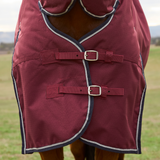 Weatherbeeta Comfitec Prelim 220G Combo Turnout #colour_burgundy-navy
