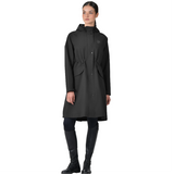 Dublin Ladies Wet Weather Long Jacket #colour_black