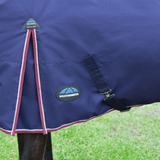 Weatherbeeta Comfitec Essential 220G Turnout #colour_navy-burgundy