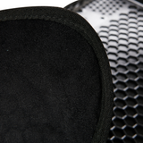 Acavallo Pad SP WFS Suede Hexagonal Gel Front Riser #colour_black