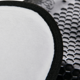 Acavallo Pad SP WFS Suede Hexagonal Gel Front Riser #colour_white