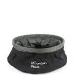 Mountain Paws Collapsible Dog Water Bowl #colour_black