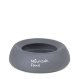 Mountain Paws Splashproof Dog Bowl #colour_grey