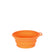 Mountain Paws Collapsible Silicone Dog Bowl #colour_orange