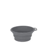 Mountain Paws Collapsible Silicone Dog Bowl #colour_grey