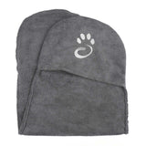 Mountain Paws Muddy Dog Towel #colour_grey