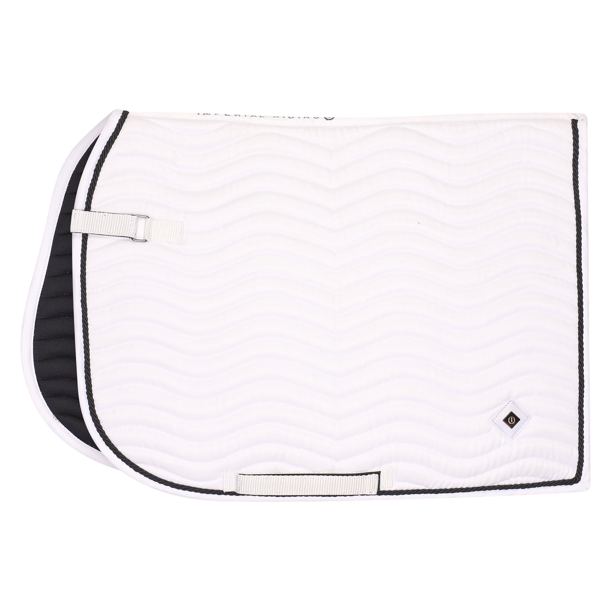 Imperial Riding Rebel Dressage Saddle Pad #colour_white 