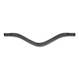 STAR Diamond Curved Browband #colour_black
