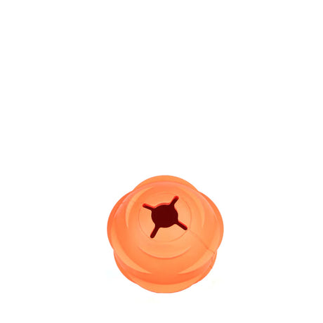 Mountain Paws Dog Wave Treat Ball Dispenser #colour_orange