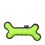 Mountain Paws Rubber Bone Dog Toy #colour_green