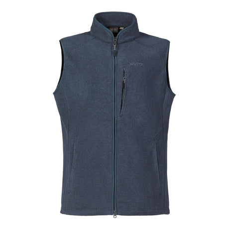 Musto Men's Fenland Polartec Vest #colour_navy
