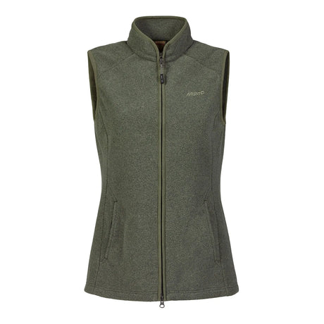 Musto Women's Fenland Polartec Vest #colour_deep-green