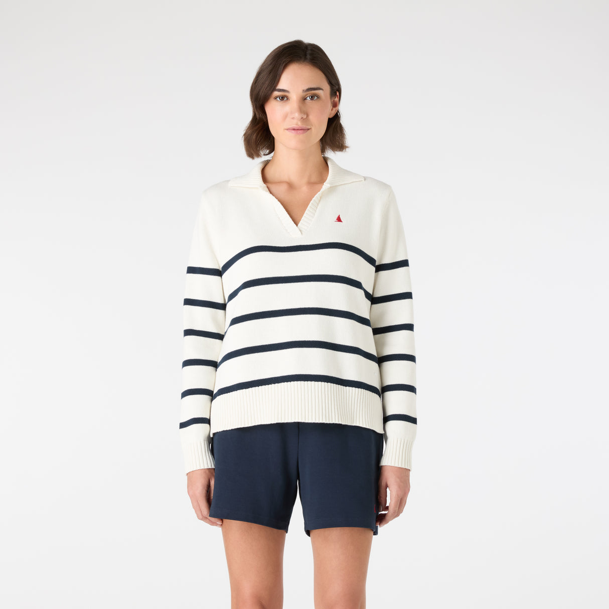 Musto Women's Original Marine Knit #colour_white