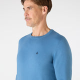 Musto Men's Original Lite Crew Knit #colour_blue