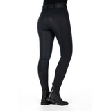 HKM Children's Silicone Full Seat Riding Breeches -Ari Mid Rise- #colour_black
