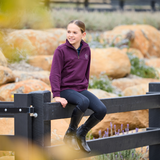 Dublin Children's 1/4 Zip Fleece Pullover #colour_purple-violet