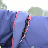 Weatherbeeta Comfitec Essential 50G Detach-A-Neck Turnout #colour_navy-burgundy