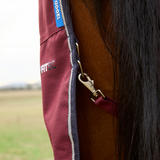 Weatherbeeta Comfitec Prelim 220G Combo Turnout #colour_burgundy-navy