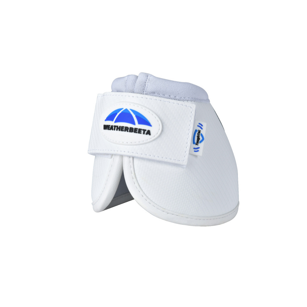 Weatherbeeta Tough-Tec Anatomical Bell Boots #colour_white