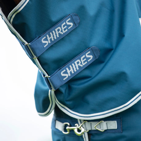 Shires Highlander Original 50g Turnout Rug & Neck #colour_ocean
