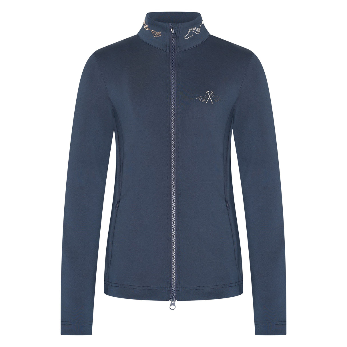 HV Polo Lilian Children's Tech Cardigan #colour_navy