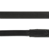 Waldhausen 22mm Rubber reins with Leather #colour_black