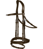 Waldhausen Charmbit X-Line Bridle #colour_brown