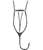 Waldhausen Work X-Line Breastplate #colour_black