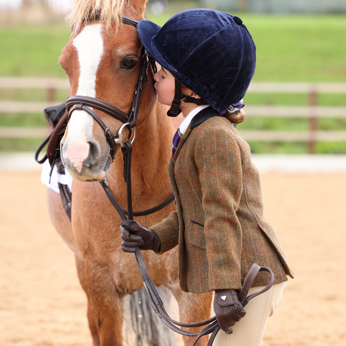 Shires Aubrion Saratoga Children's Jacket #colour_rust-check