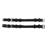 Waldhausen Pair of S-Line Cheek Pieces with Buckles #colour_black