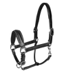 Waldhausen S-Line Glamour Leather Halter #colour_black
