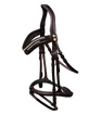 Waldhausen S-Line Harmony Snaffle Bridle #colour_brown